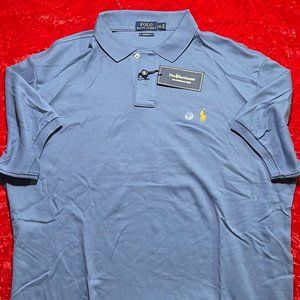 Polo by Ralph Lauren Custom Fit Blue Polo Shirt XXL